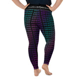 All-Over Print Plus Size Leggings