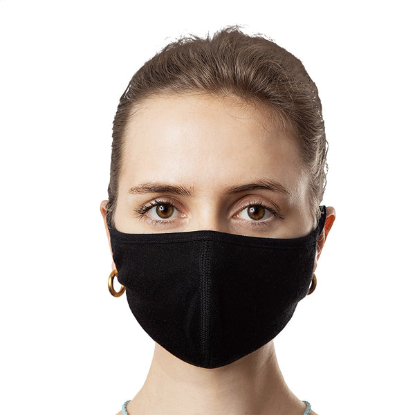 Black Face Mask (3-Pack)