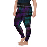 All-Over Print Plus Size Leggings